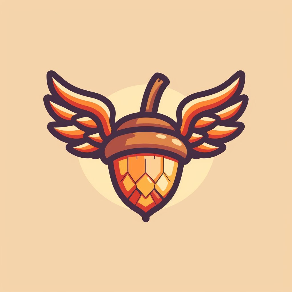 Flying Acorn Logo